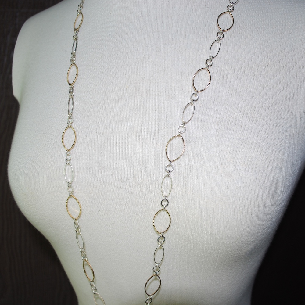 37" Oval Chain Necklace
